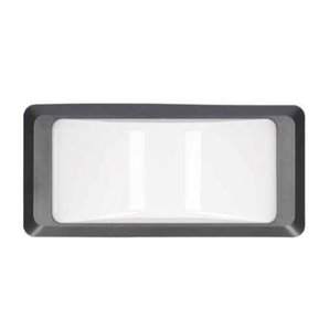 Aplique pared LED Anthe 12W 6500K IP65 Gris antracita