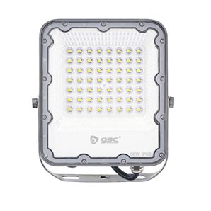 Proyector aluminio 50W 6500K IP65 Gris