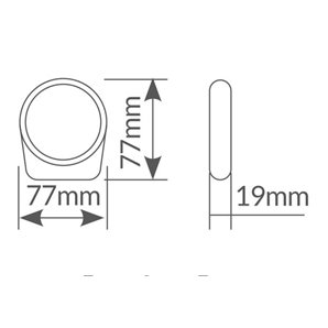 Reloj despertador analógico de bolsillo/sobremesa 2