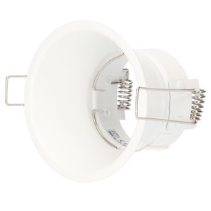 Aro redondo empotrable Taitu Ø82mm antideslumbramiento Blanco mate