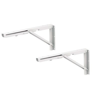 Escuadras para estante plegables / abatibles