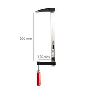 Sargento / Torniquete Mango Madera  500x 120 mm. Clips Para Madera, Sargento Carpinteria, Abrazaderas Carpinteria, Prensa Madera 2
