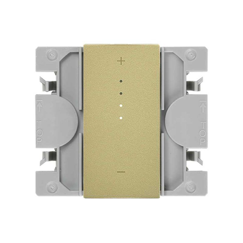SIMON 270 | Interruttore cieco IO con pulsante stretto titanio 21001333-096
