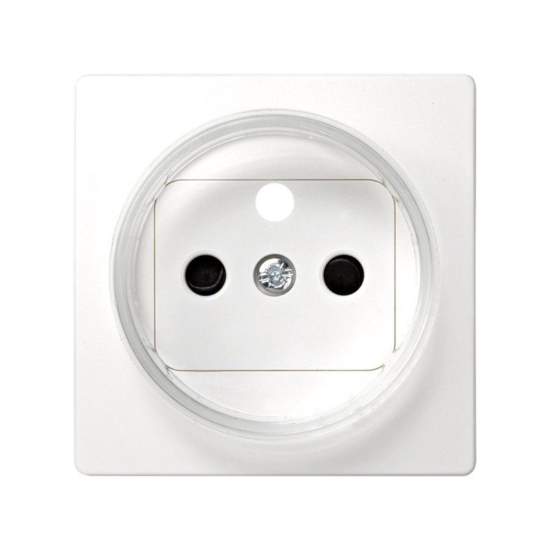 Simon 73 Loft | Tapa enchufe FRANCÉS blanco 73068-60