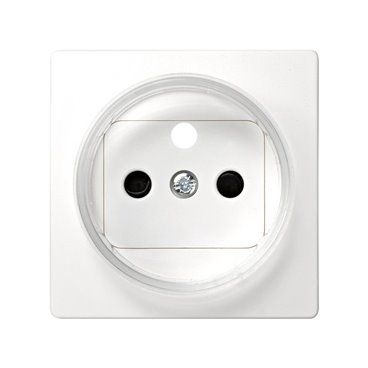 Simon 73 Loft | Tapa enchufe FRANCÉS blanco 73068-60