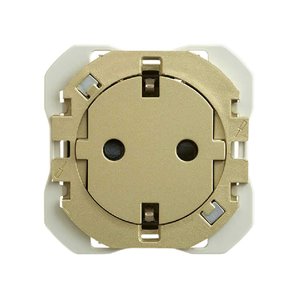 SIMON 270 | Schuko socket iO bronze 21000432-097