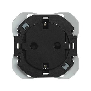 SIMON 270 | Schuko socket iO black matt 21000432-098