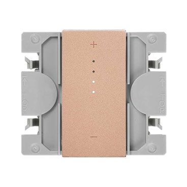 SIMON 270 | IO Dali iO dimmable switch with narrow copper button 21001316-091
