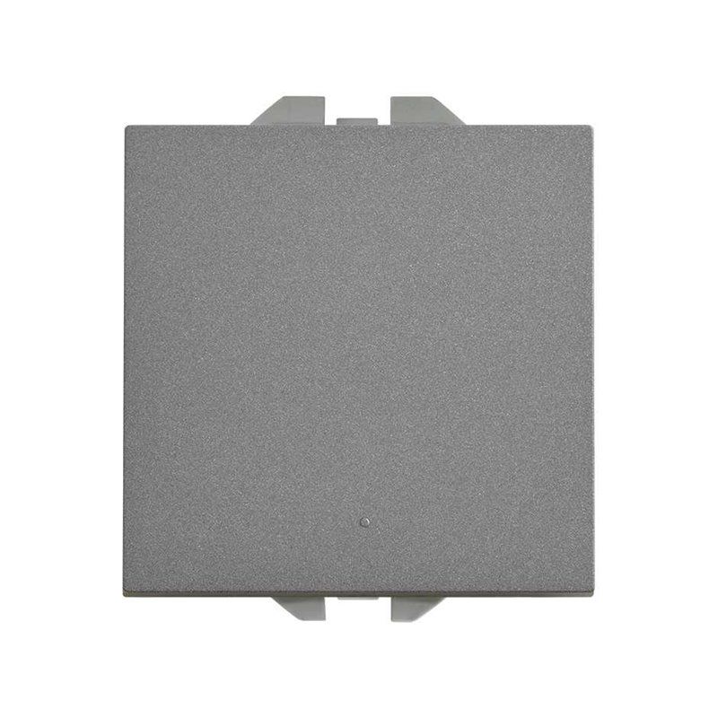 SIMON 270 | 10 AX Titanium Push Button Switch 20000201-096