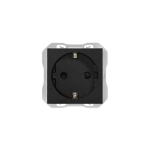 SIMON 270 | Schuko socket black matt 20000432-098