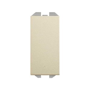 SIMON 270 | Interruttore a pulsante 10 AX modulo stretto cava 20001201-094