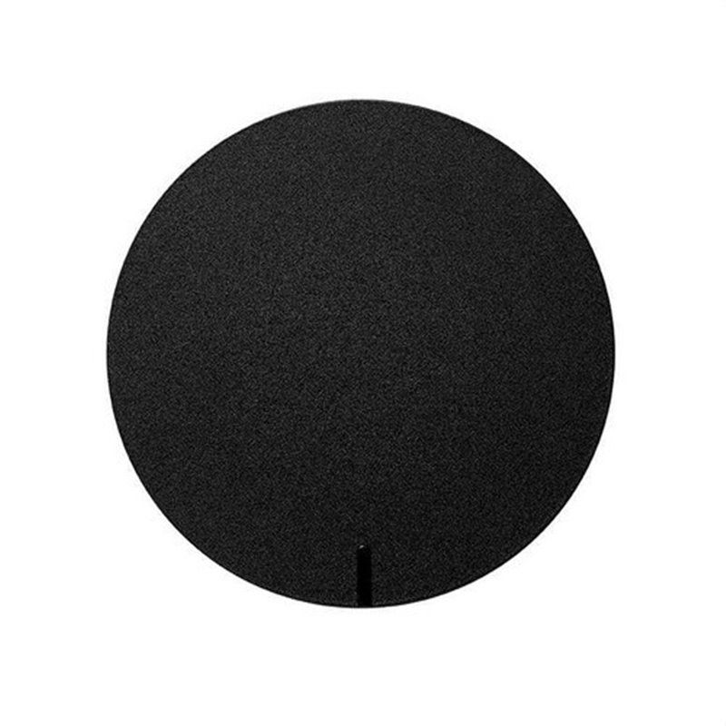 Tapa mirilla SIMON 100 para base schuko negro brillante