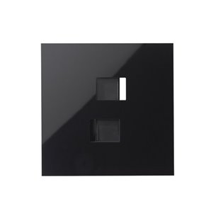Kit front 1 elemento 2 tomas RJ45