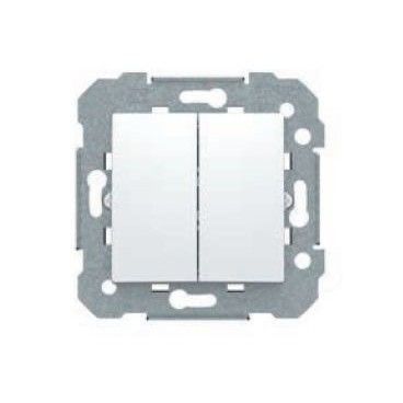 Doble conmutador blanco BJC Viva