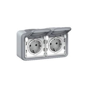 LEGRAND 069702 PLEXO | Mecanismo duplo 2P + TT horizontal