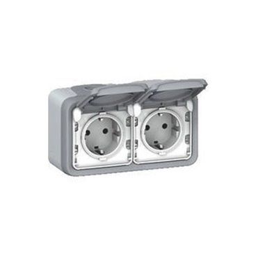 LEGRAND 069702 PLEXO | Mecanismo duplo 2P + TT horizontal