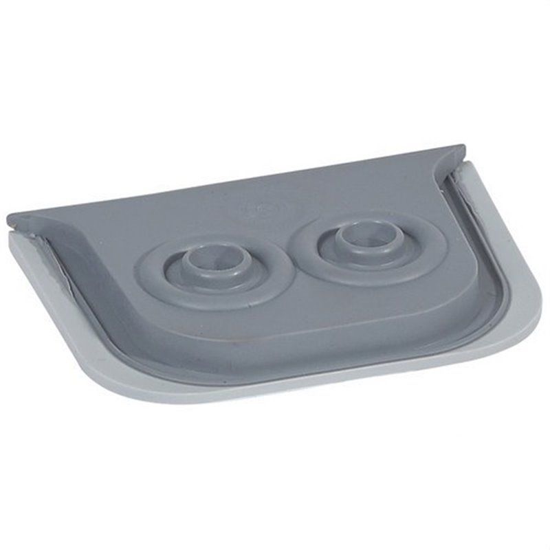 LEGRAND 069599 PLEXO | Membrana 2 salidas gris