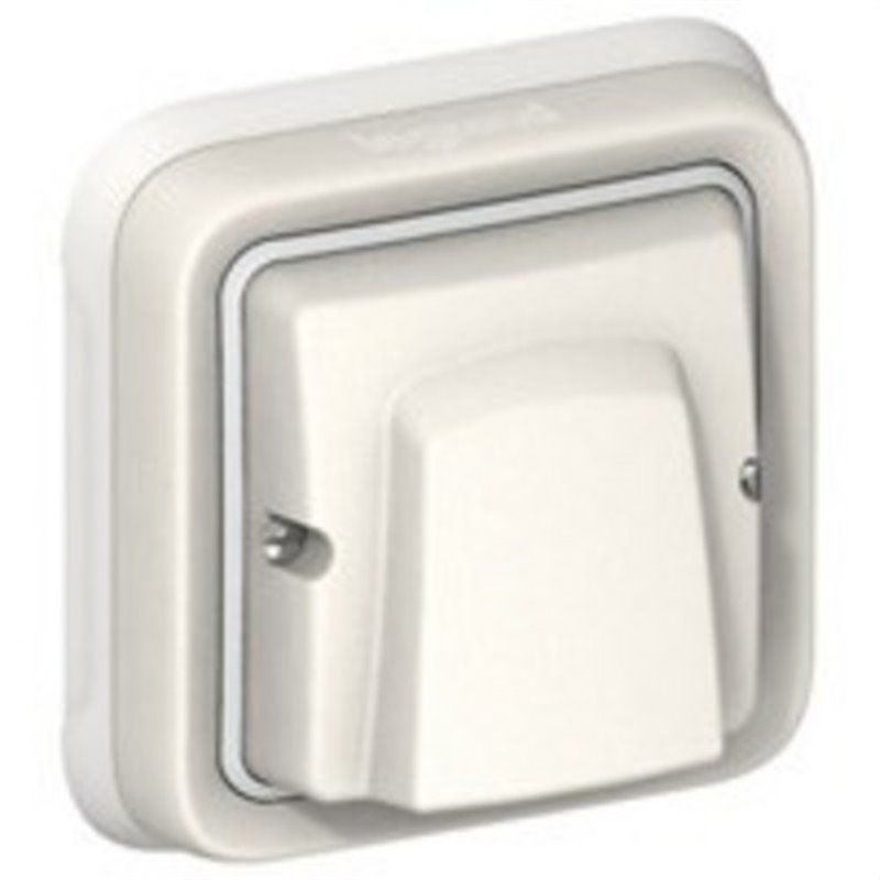 Mecanismo empotrar salida cables plexo blanco