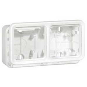 Mecanismo horizontal superficie 2 posiciones plexo blanco ártico