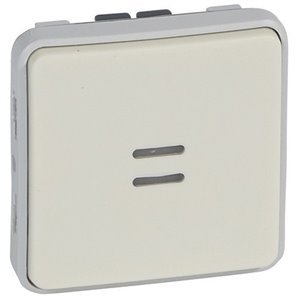 LEGRAND 069612 PLEXO | Conmutador piloto E/S blanco