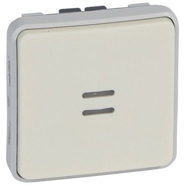 LEGRAND 069612 PLEXO | Chave piloto de E/S branca