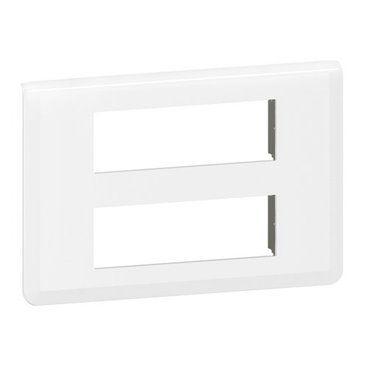 Placa Mosaic 2x6 módulos, blanco