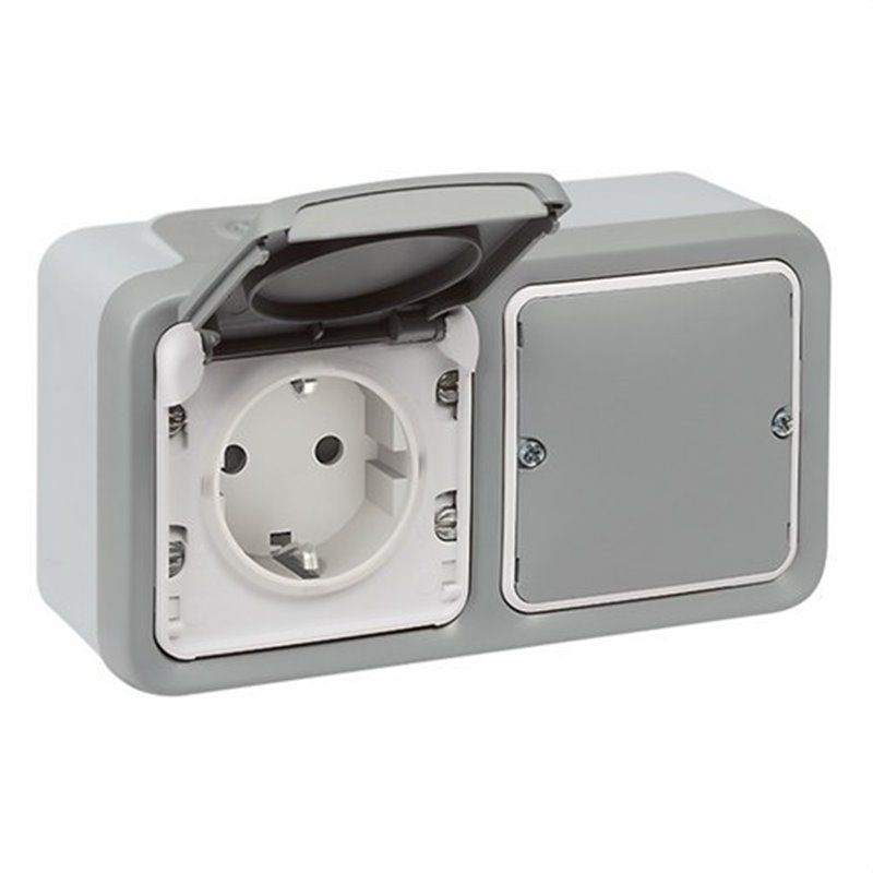 VALENA NETX 069793 | Tomada impermeável 2P+E...