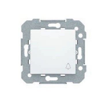 Pulsador con logo de campana blanco BJC Viva