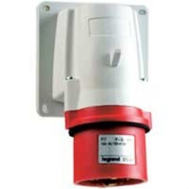 LEGRAND057589 | Tomada de parede P17 16A 3P + N + TT 400V