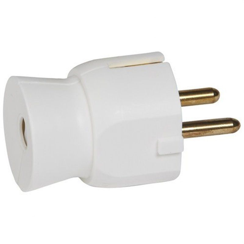 LEGRAND050315 | Plugue 2P + TT sem branco reto