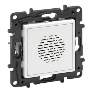 Zumbador Niloé Step 250V, blanco mate
