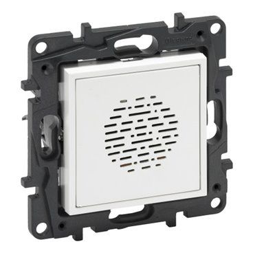 NILOÉ PASSO 864188 | Campainha branca fosca 250V