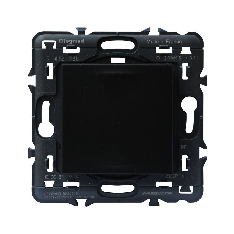 VALENA NEXT 741873L | Comando de iluminación inalámbrico sin batería, dark with Netatmo