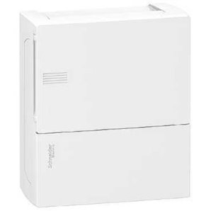 Cofre mini PRAGMA superficie 8 módulos puerta plena