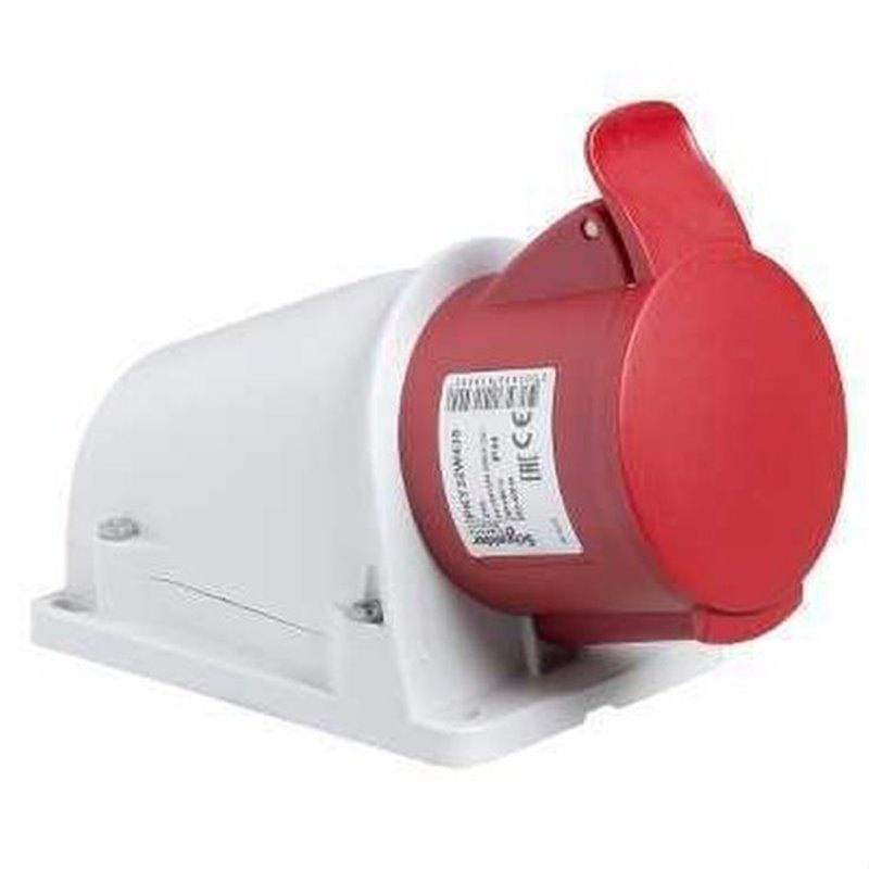 SCHNEIDER PKY32W435 | Tomada de parede PK 32A 3P+N+TT 380-415V