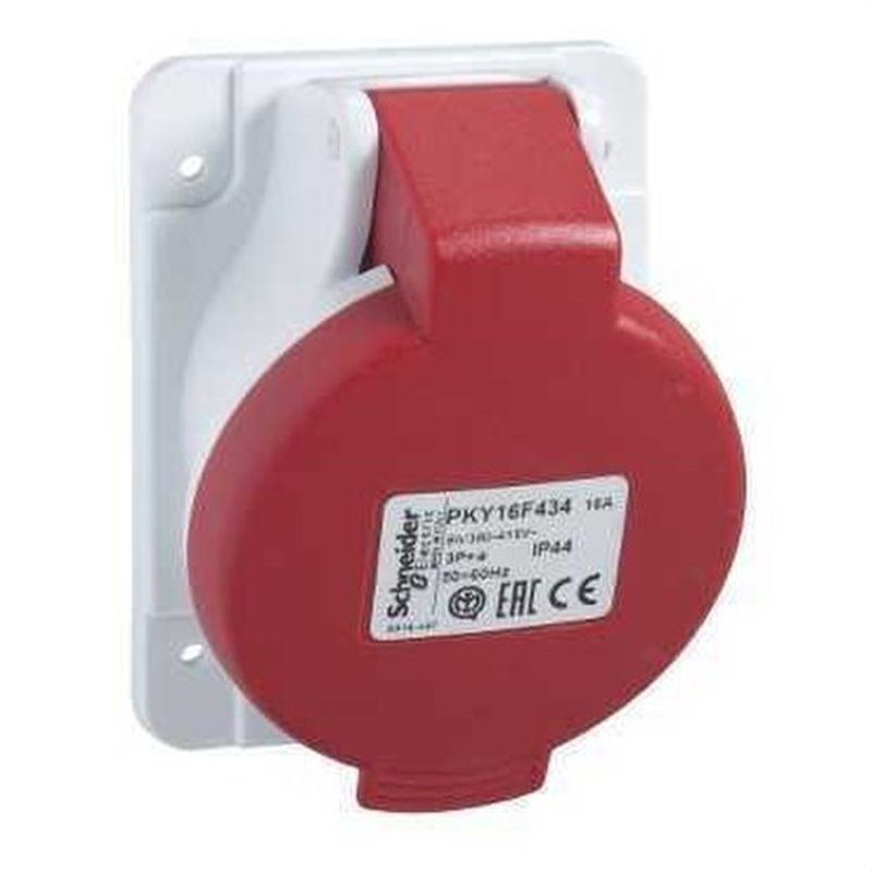 SCHNEIDER PKY16F435 | Base embutida 16A 3P+N+TT...