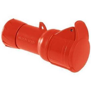 Base aérea 32A 3P+N+TT 380-415V IP44