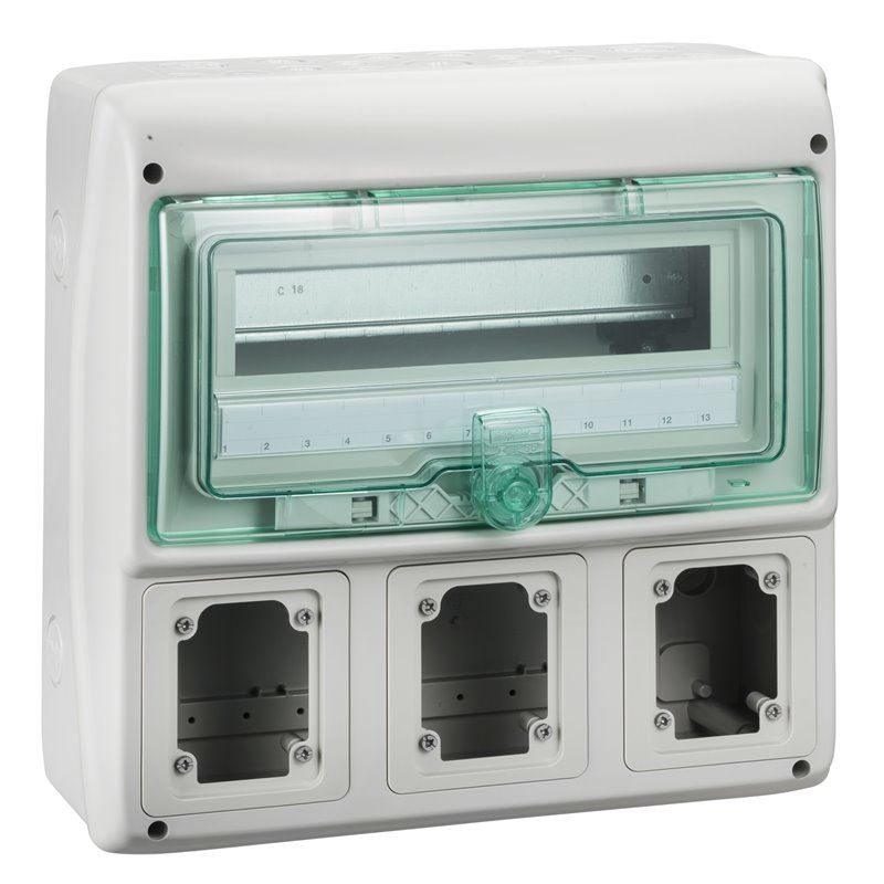 SCHNEIDER 13180 | Baú KAEDRA 12 + 1 módulo 3 abertura 90x100