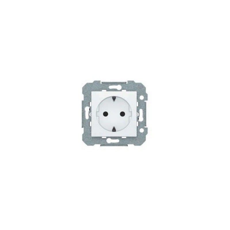 Base de soquete 2P+TT branca BJC Viva 23524