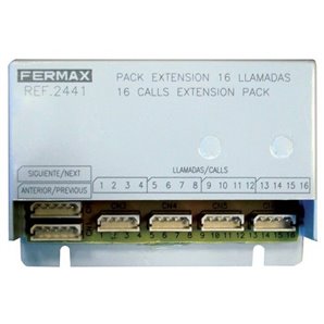 FERMAX 2441 | Módulo de extensão 16 chamadas