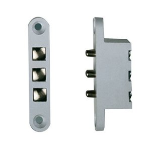Contactos triples para puertas TC gris