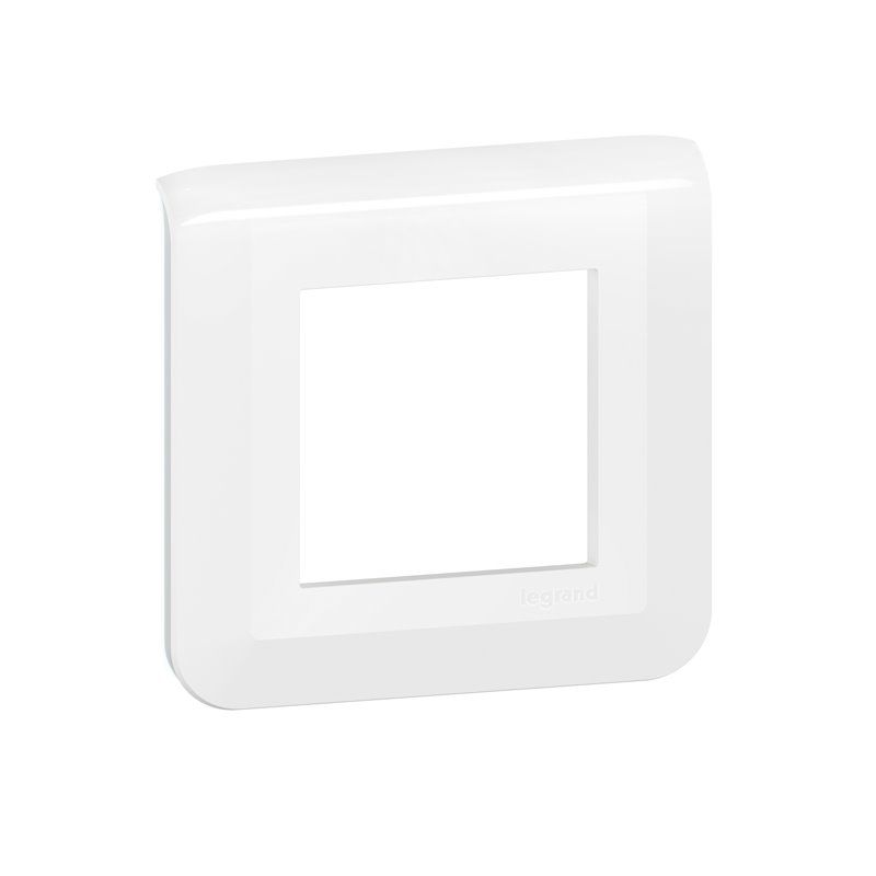  LEGRAND 277802L | Abdeckplatte Mosaik 2 Module, weiß