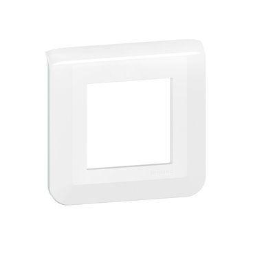  LEGRAND 277802L | 2-module Mosaic cover plate, white