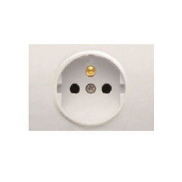 BJC Coral 21771 | Spina coperchio base 2P TT FRANCESE bianco