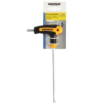 Llave Allen Con Bola Mango Forma T 6,0 mm. Con Colgador