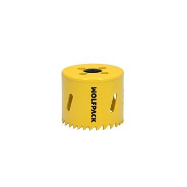 Corona Sierra Bimetal Ø 57 mm. Templado Termico, Base Reforzada. Corona Madera, Broca Agujeros Madera, Acero, Hierro, Plasticos