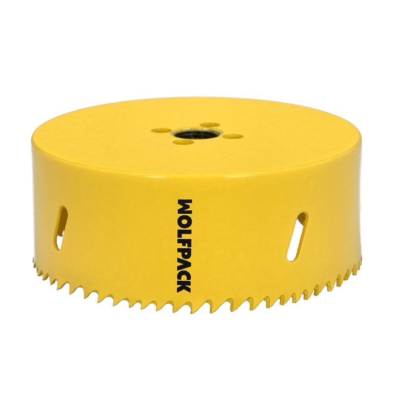 Coroa de serra bimetálica alvo Ø 114 mm.
