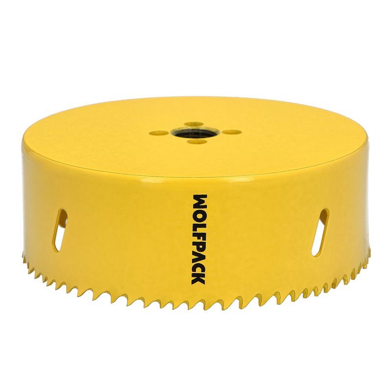 Coroa de serra bimetálica alvo Ø 121 mm.