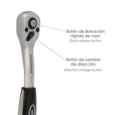 Llave Carraca Plus 1/4 Gran Torsión