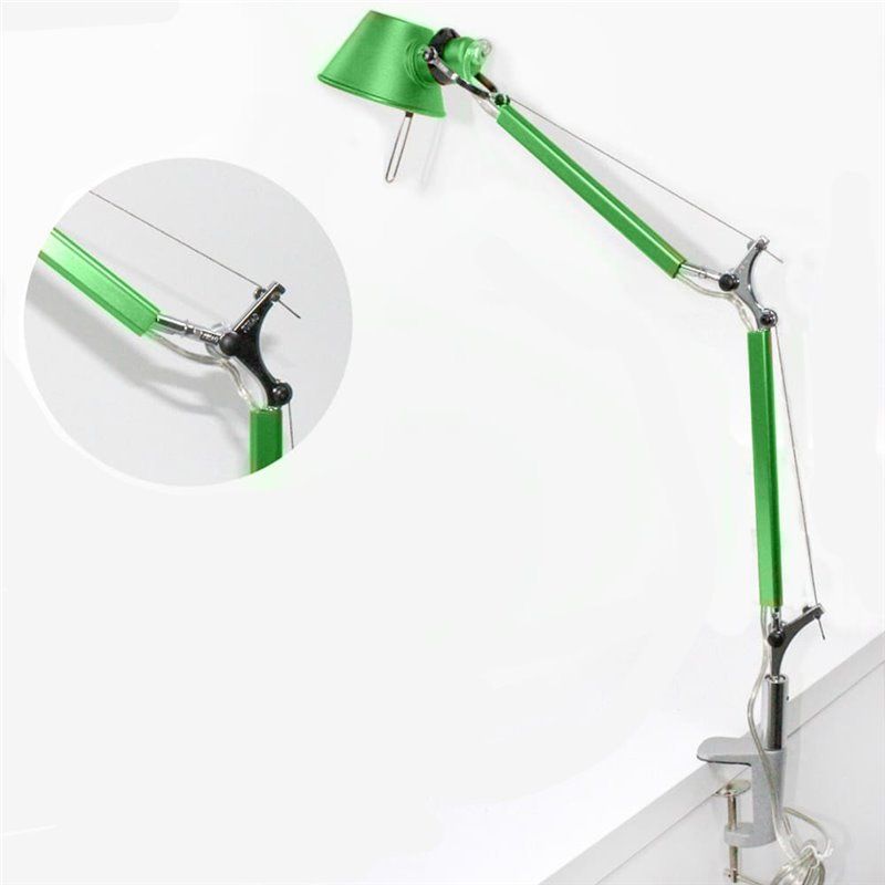 Flexo articulado dos brazos verde